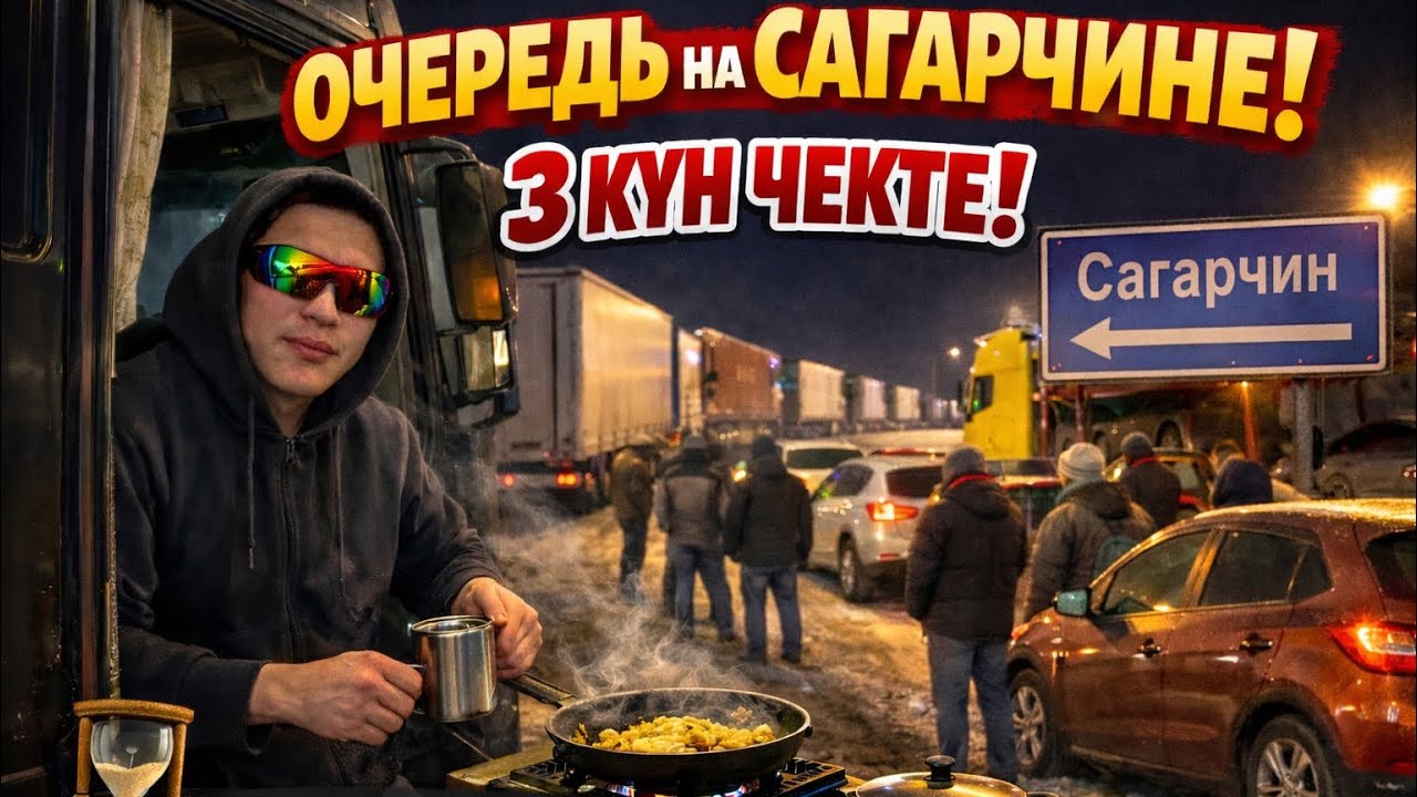 Фурадагы жашоо,Сагарчин границадагы ￼ очередь 