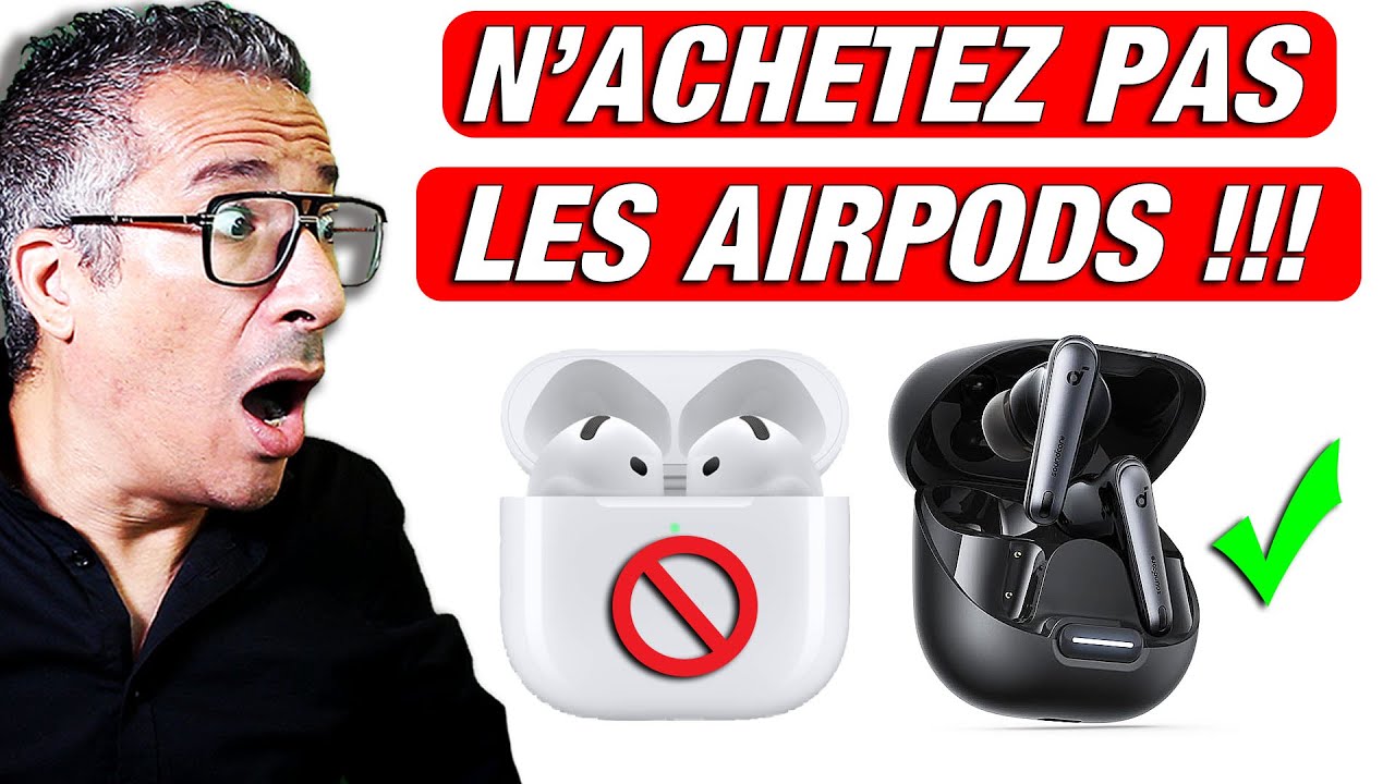 Ces écouteurs sont EXCELLENTS et trois fois moins chers que les AirPods !!! (Test Liberty 4 NC)
