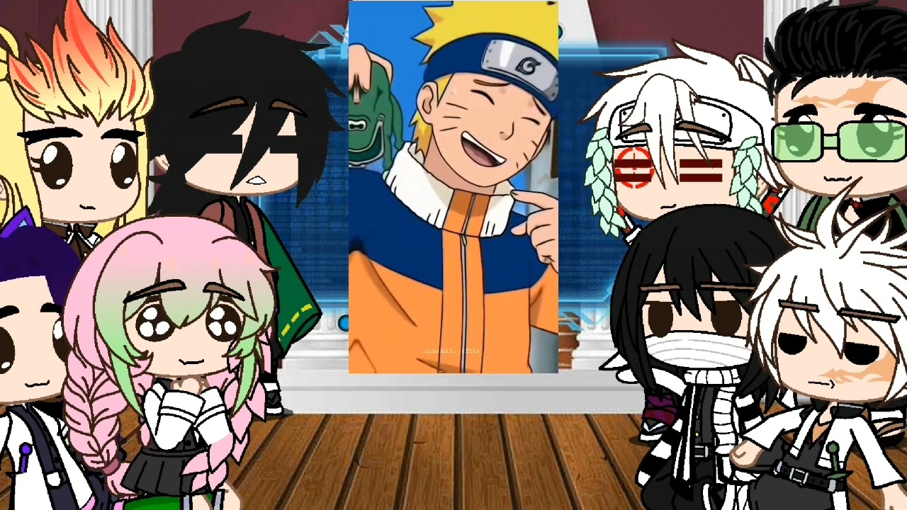 hashiras #sintokito#Reacionan a sakura, hinata, naruto, kurama y sasuke (pt1)