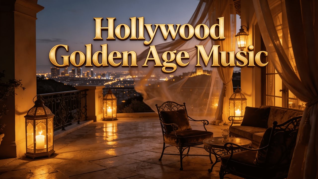 A Night in Old Hollywood | Vintage Jazz, Soft Lights & Timeless Romance