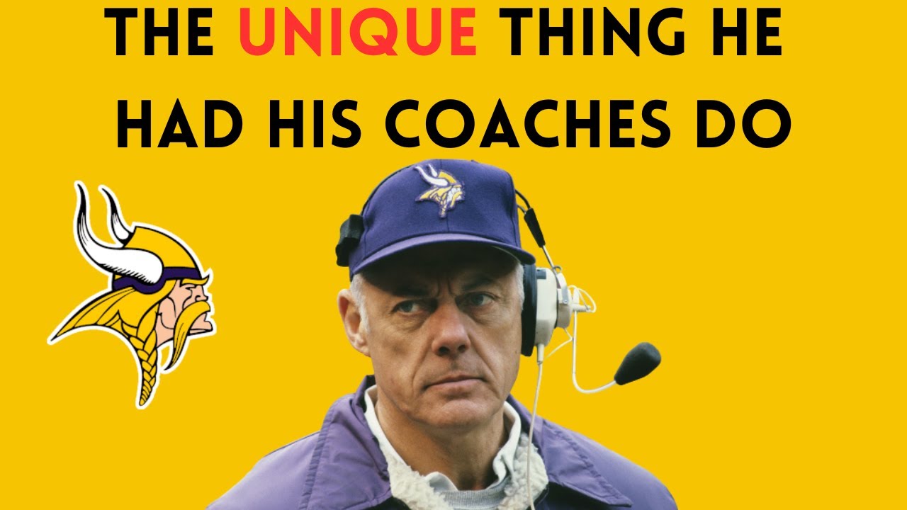 The STRANGEST COACHING of Bud Grant's CAREER