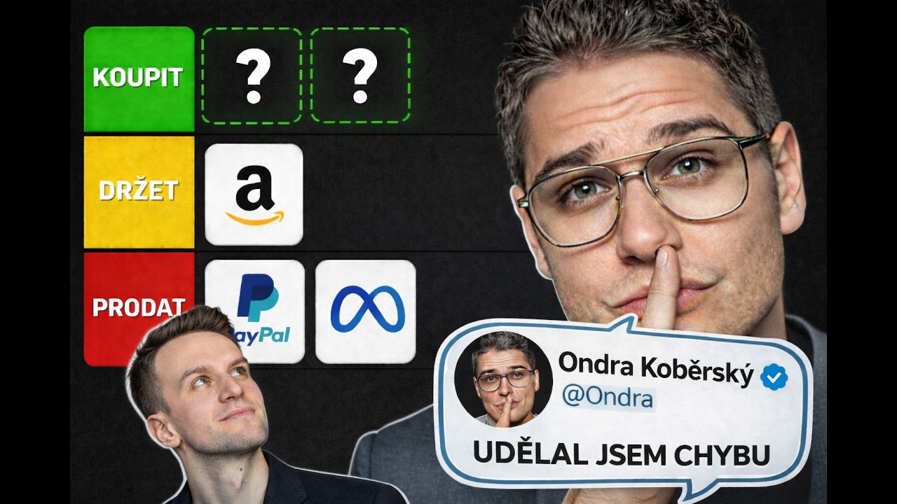 5 levných akcií Ondřeje Koběrského | Udělal chybu?