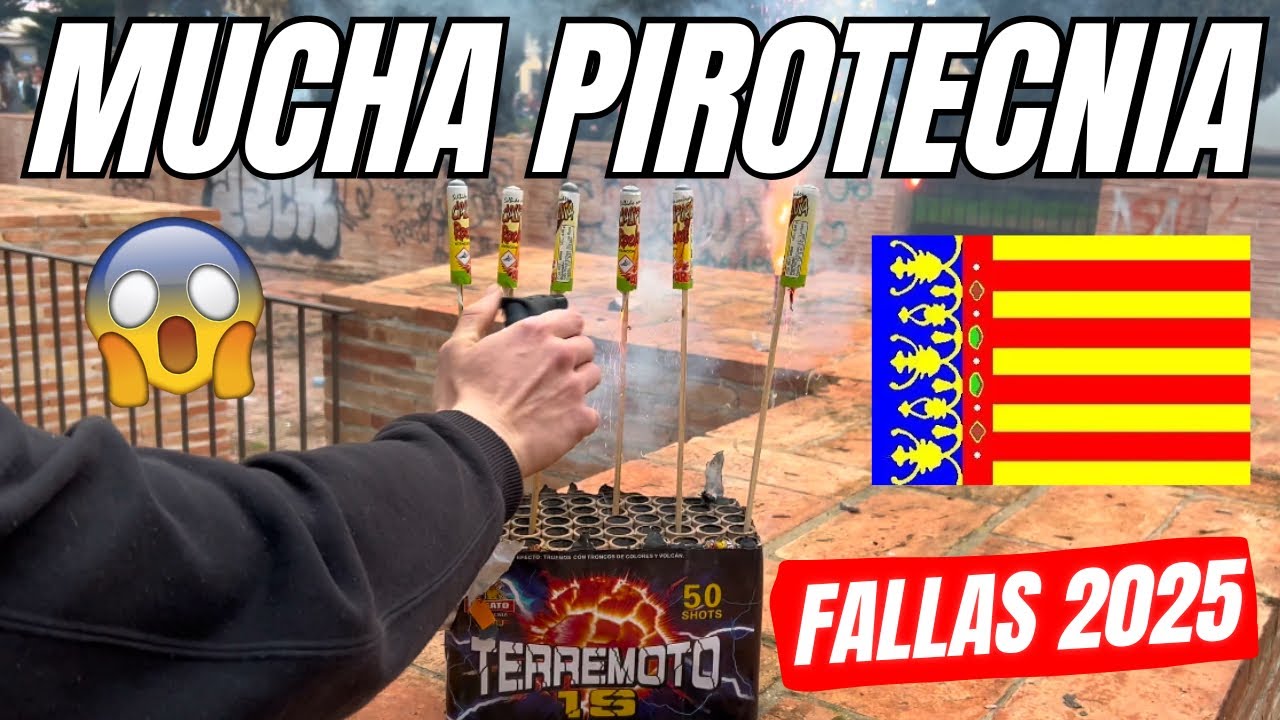Fallas de Valencia 2025 *mucha pirotecnia*🧨