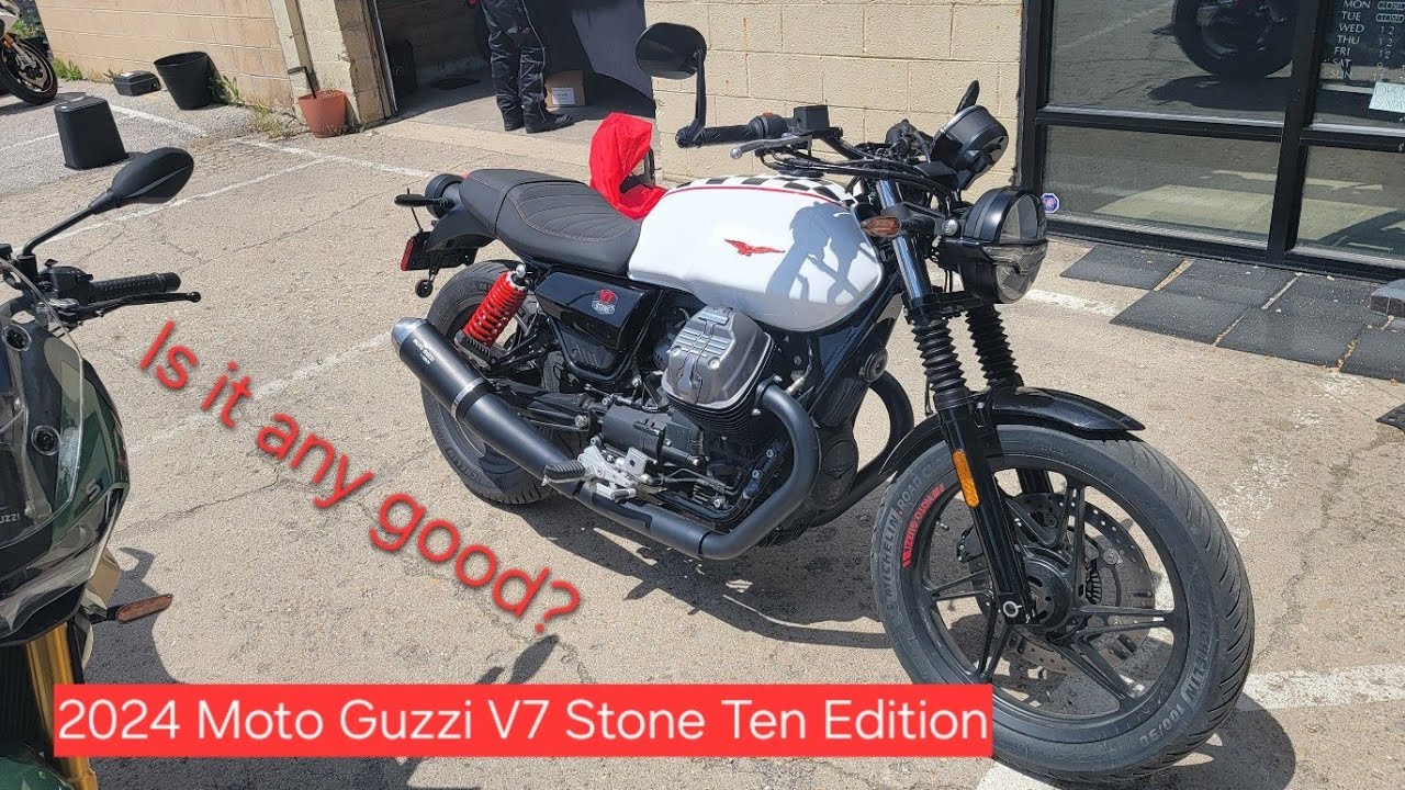 2024 Moto Guzzi V7 Stone Ten Edition Quick Ride Review