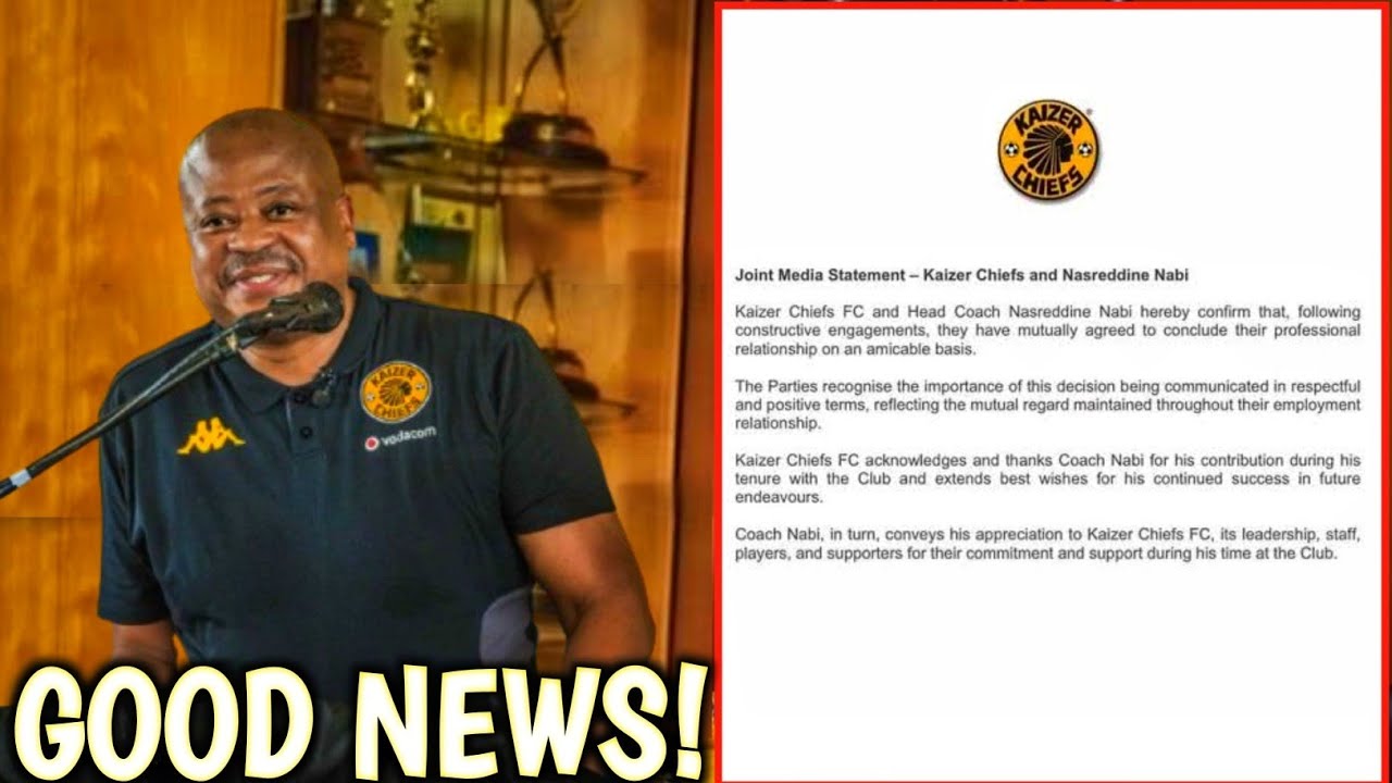 Technical staff changes, Kaizer Chiefs has made clear about their future technical staff structure