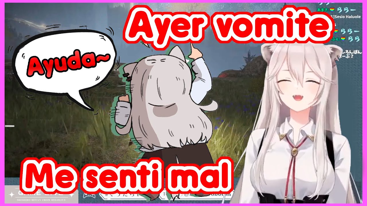 Botan cancela directo por sentirse mal 【Hololive sub esp】