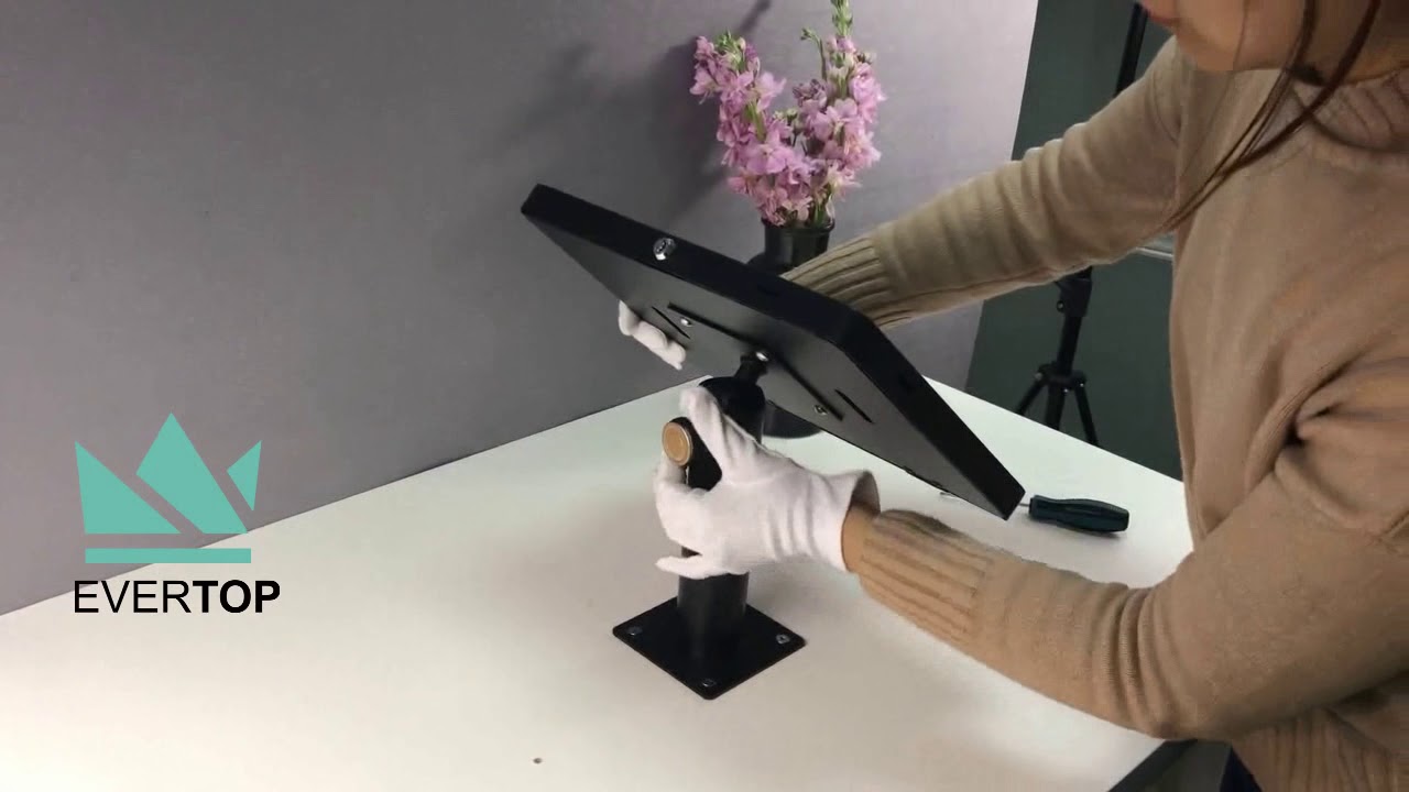 Counter Ball Head iPad/Tablet Kiosk Stand