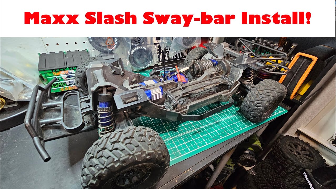 Maxx Slash Swaybar Install & Gear Change