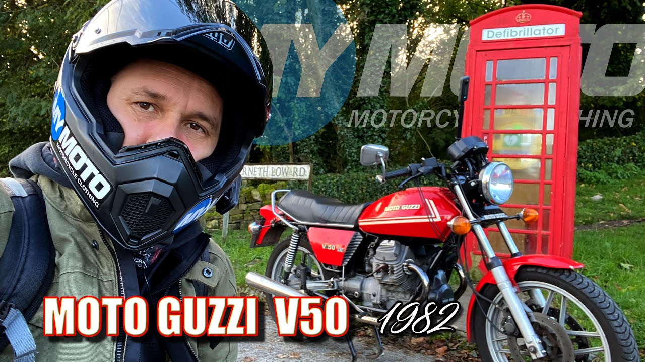 Moto Guzzi V50 (1982)| MyMoto - Manchester Ride | Weekly Vlog- Episode 3