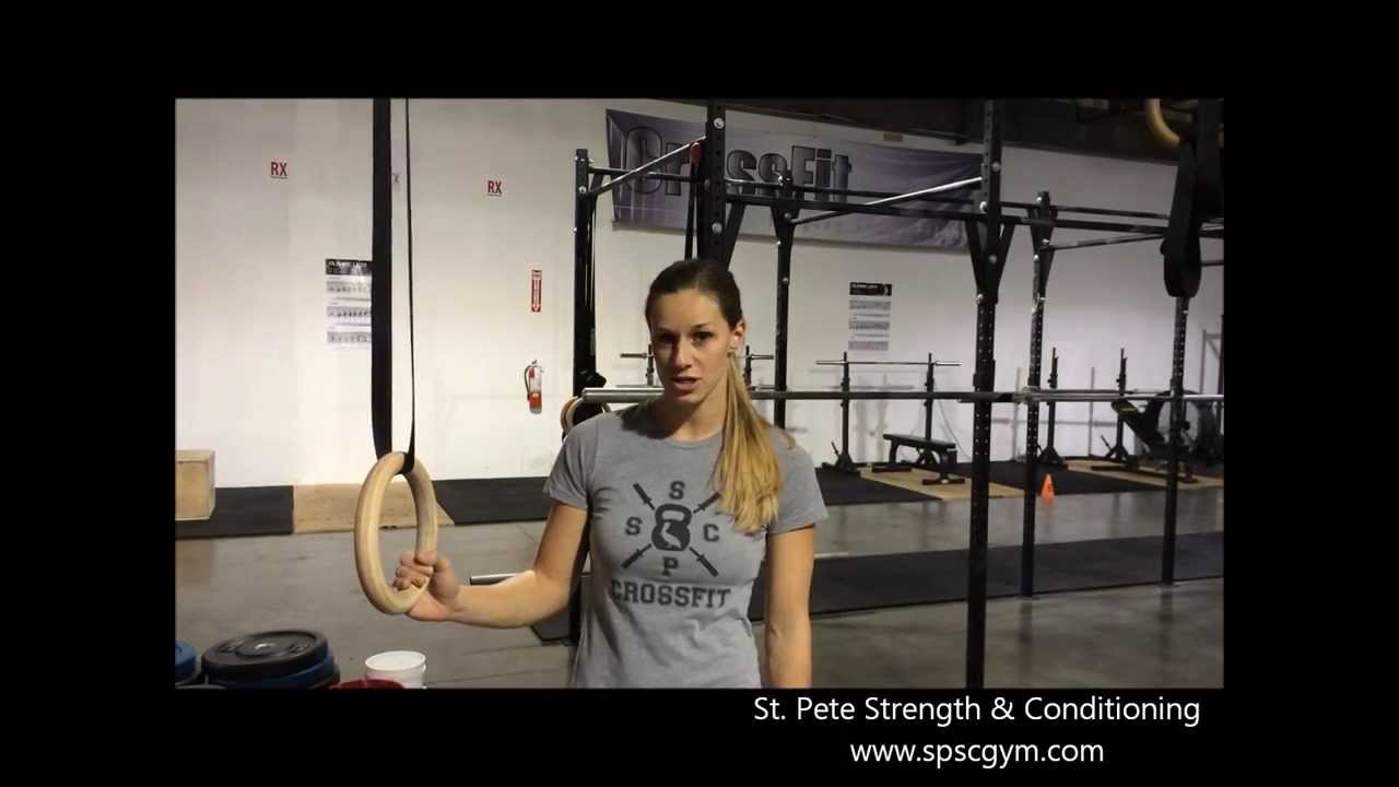 Ring Muscle Up Progression for Crossfit