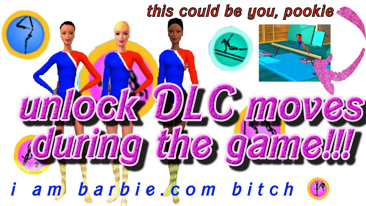 Barbie Team Gym - Unlock DLC Moves during Gameplay - How to Set Up - 2025