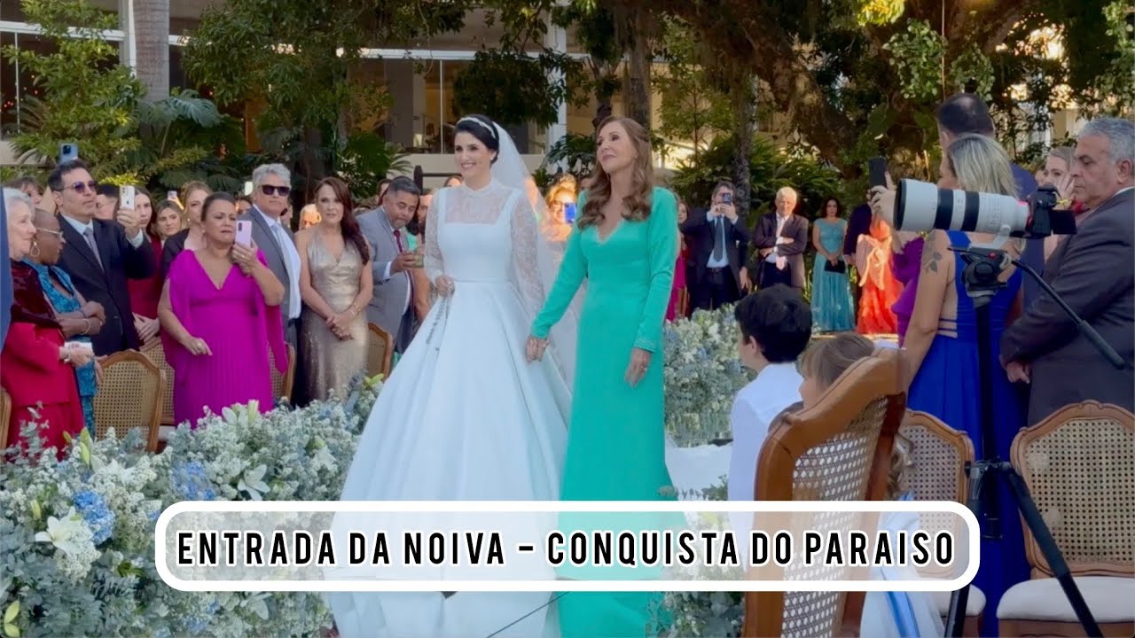 Linda Entrada da Noiva | Marcha Nupcial + Conquista do Paraíso | Sonho Musical - Brasília