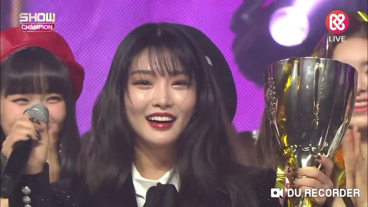 [CHUNGHA FIRST WIN] Show Champion Encore Stage of Gotta Go 190109 청하 1위