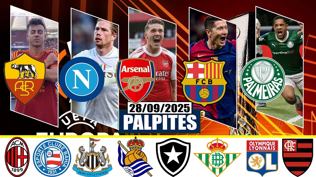 💥Palpites De Futebol Hoje  DOMING&Atilde;O 28 DE SETEMBRO DE FUTEBOL EUROPEU & BRASILEIR&Atilde;O + TRIPLA GR&Aacute;TIS✅