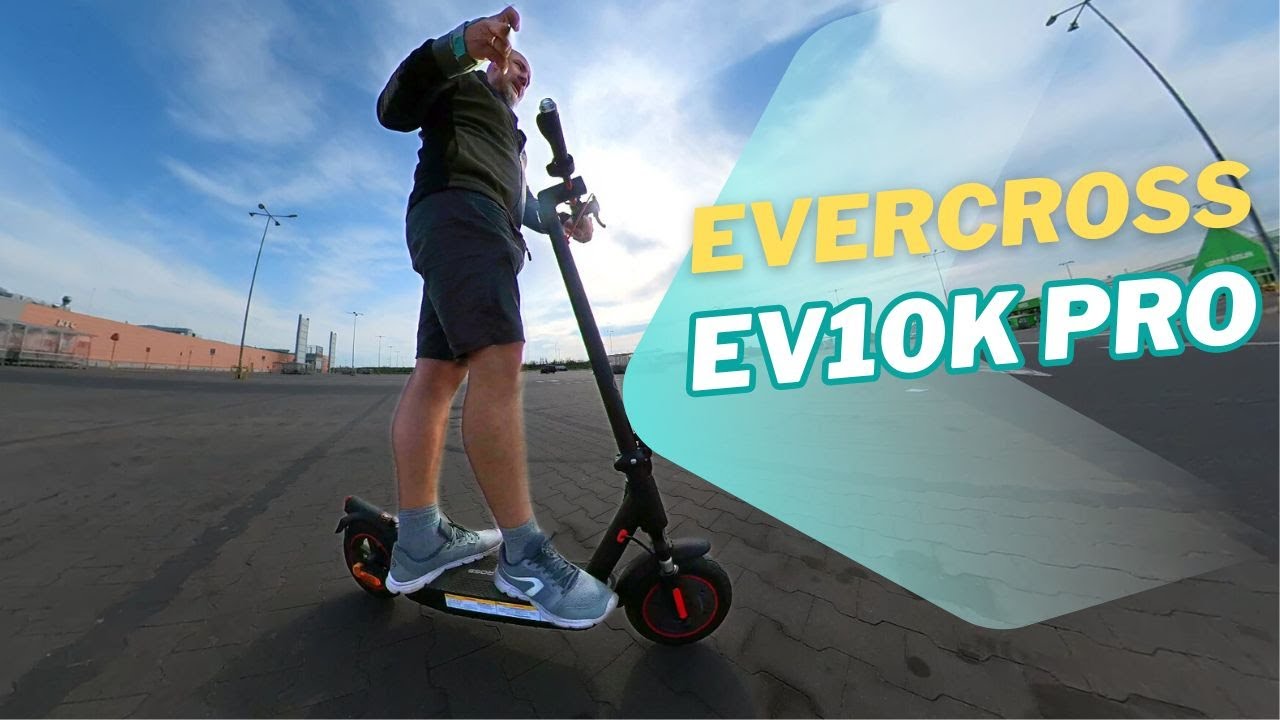 Ale ona jest cicha! Hulajnoga Evercross EV10K PRO - 500W, 36V,12Ah
