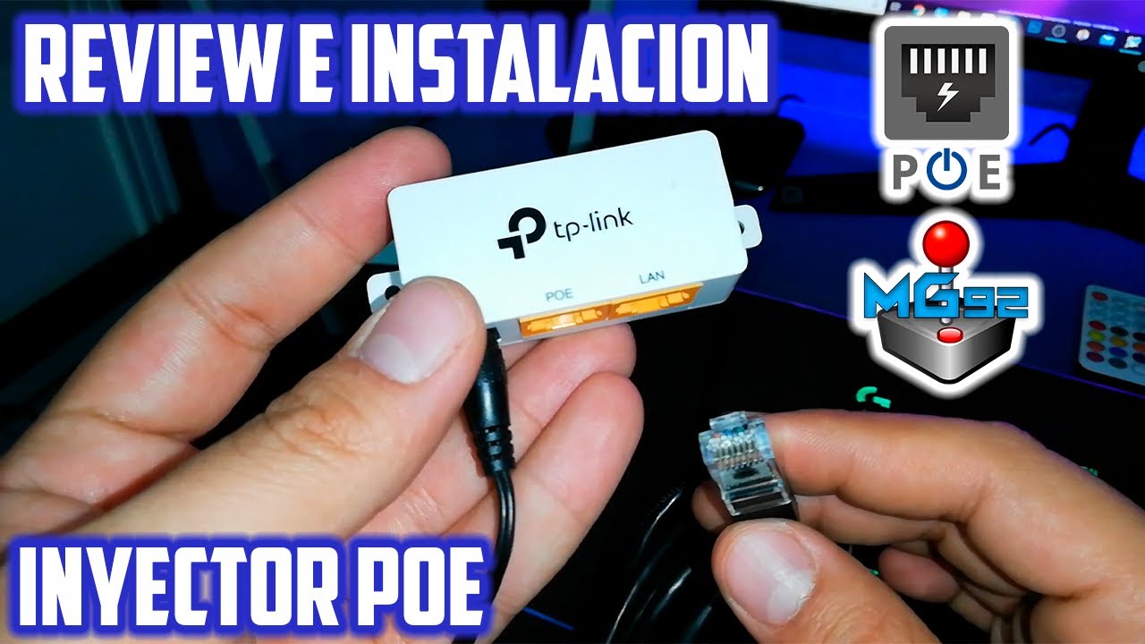 Como Funciona El POE | Instalacion de Access Point | Review Inyector TP Link Pasivo 12V