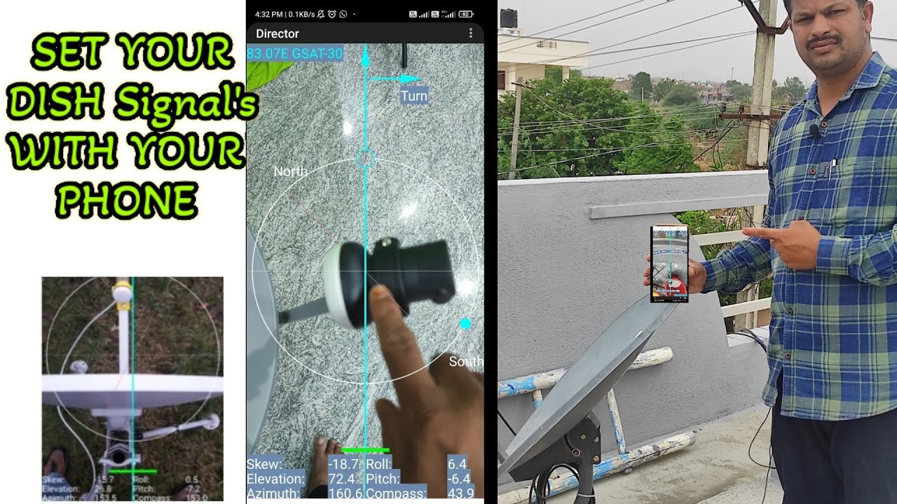 SIGNAL SETTING  USE YOUR PHONE  | ANY DISH WITH IN 2 min #viral #youtubeshorts #shorts #ytshorts 