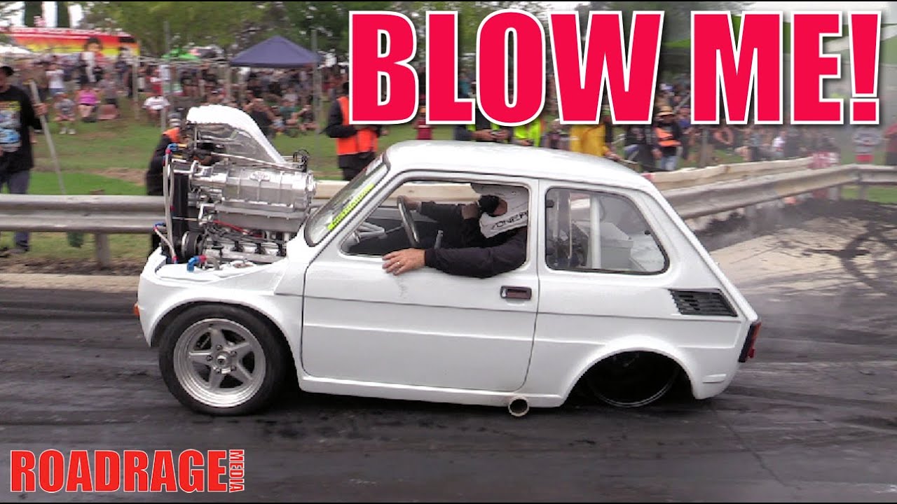 WORLD'S TOUGHEST FIAT NIKI!  Burnouts Australia.