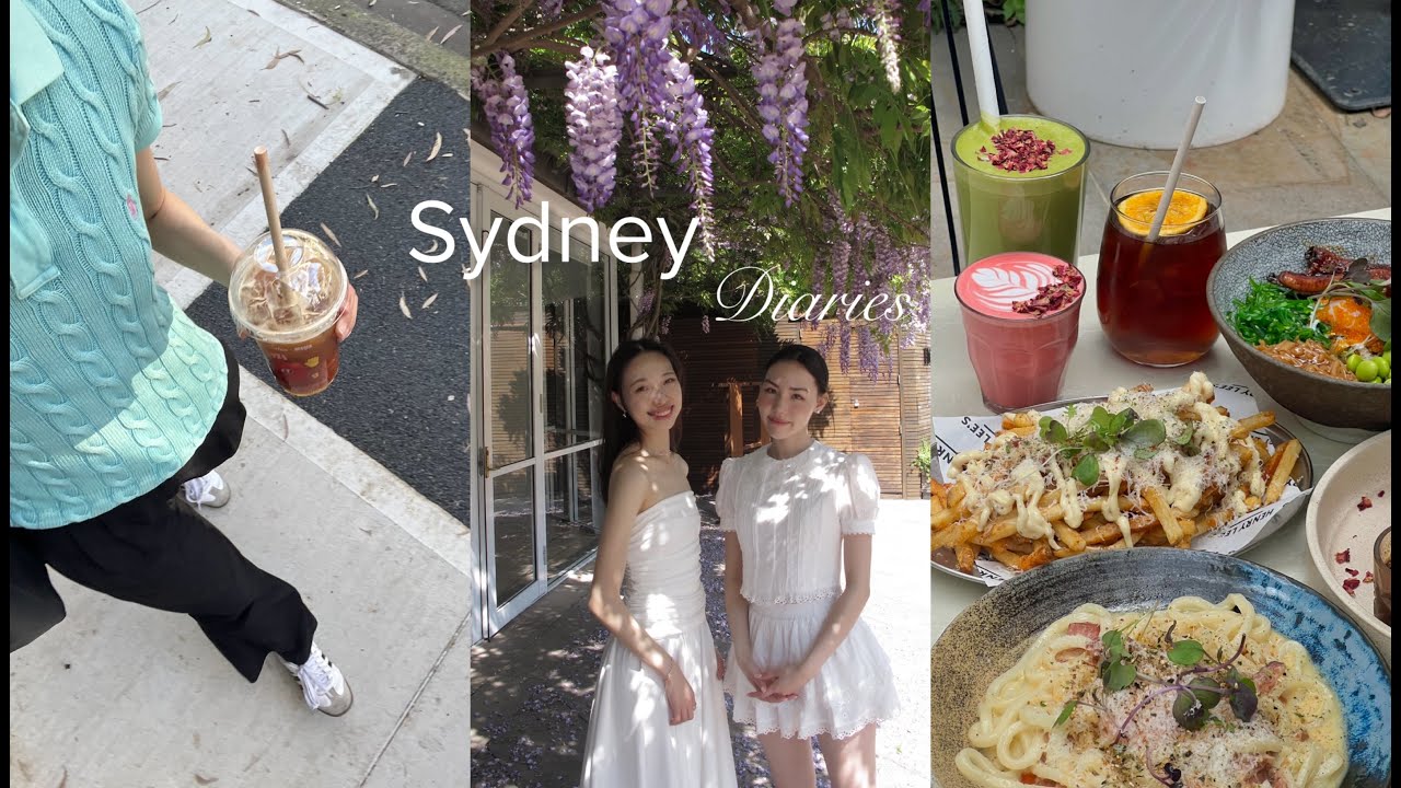 🇦🇺Sydney Diaries | Mid sem break, cafe, picnic with friends 🩷