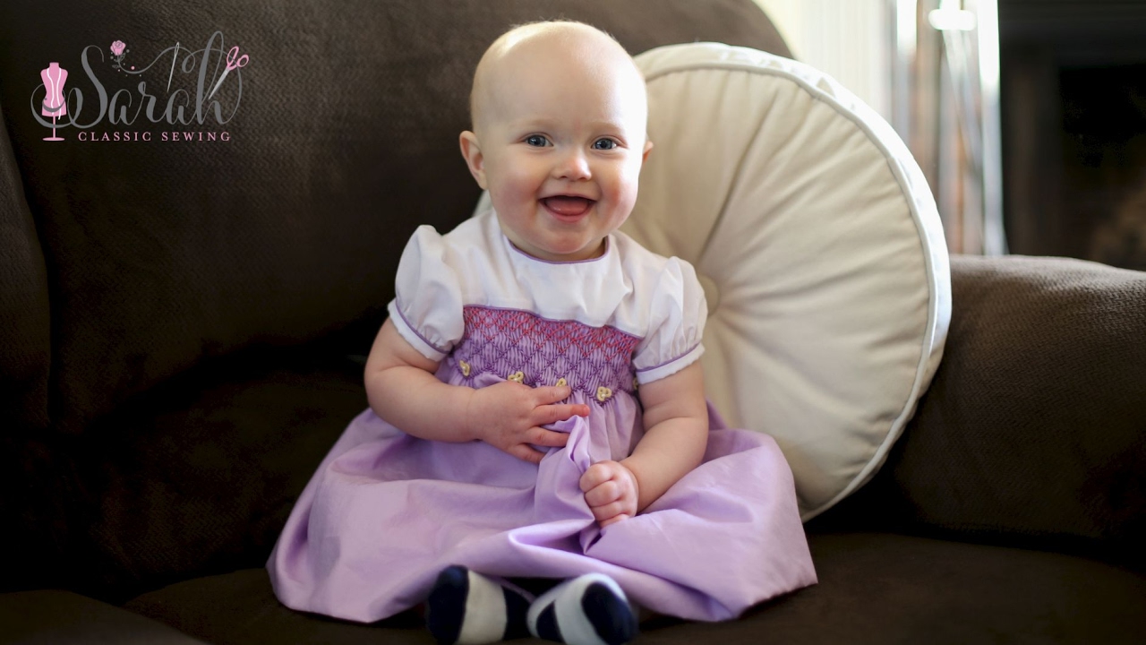 Continuously Smocked Skirt Sewing Tutorial | Children's Corner Jamie