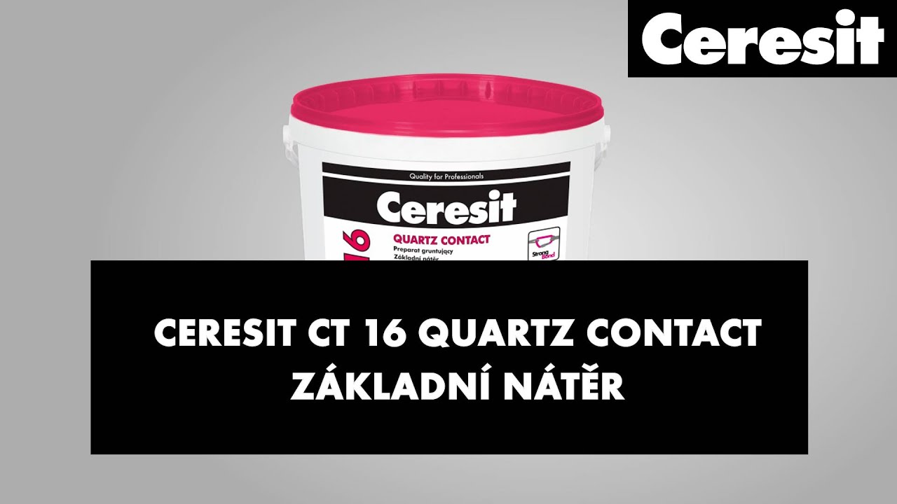 Ceresit CT 16 Quartz Contact
