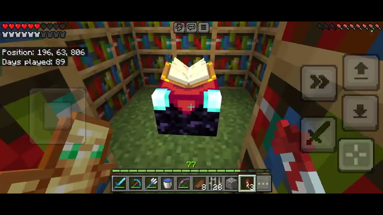 I Play Minecraft. Visiting my new survival world 🥳