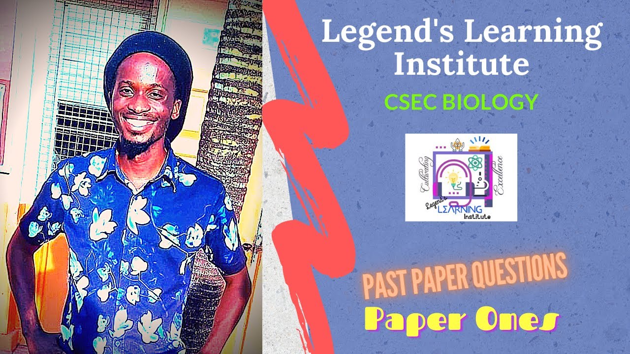CSEC Biology Past Paper MJ 2002 P1 (Part A-  1 to 20)