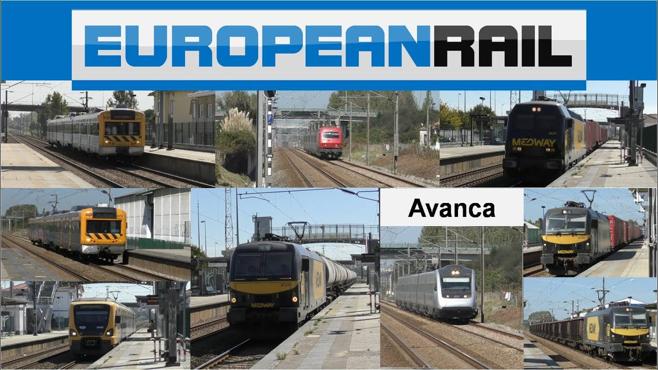 2021 Estação de Avanca - Comboios de Portugal & MEDWAY Trains