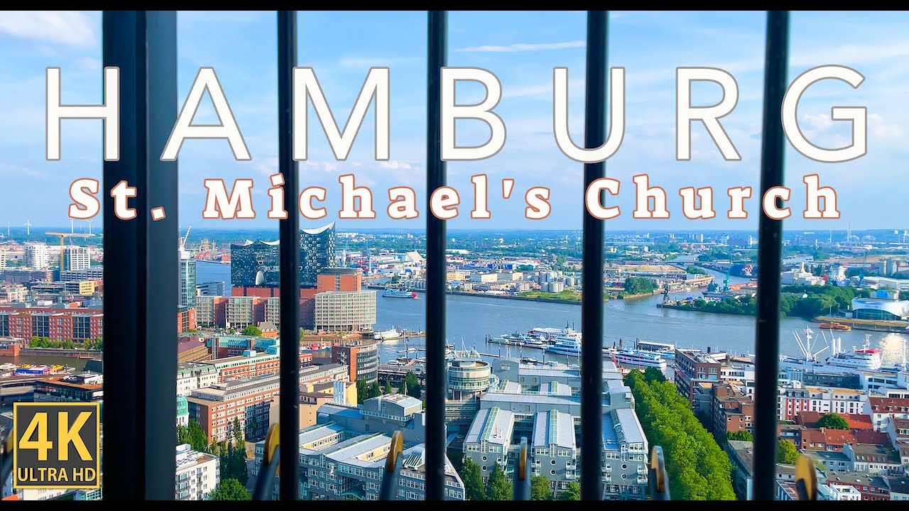 St. Michael's Church in Hamburg, Germany 🇩🇪 | An Architectural Masterpiece | 4K UHD 60FPS