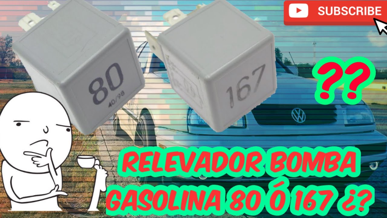 Relevador bomba de gasolina 80 / 167 Jetta a3 golf a3