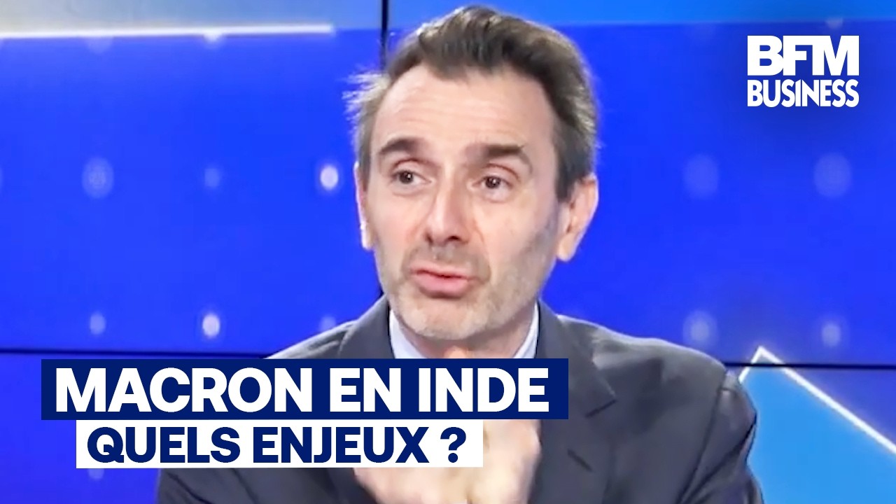 Emmanuel Macron en Inde : 
