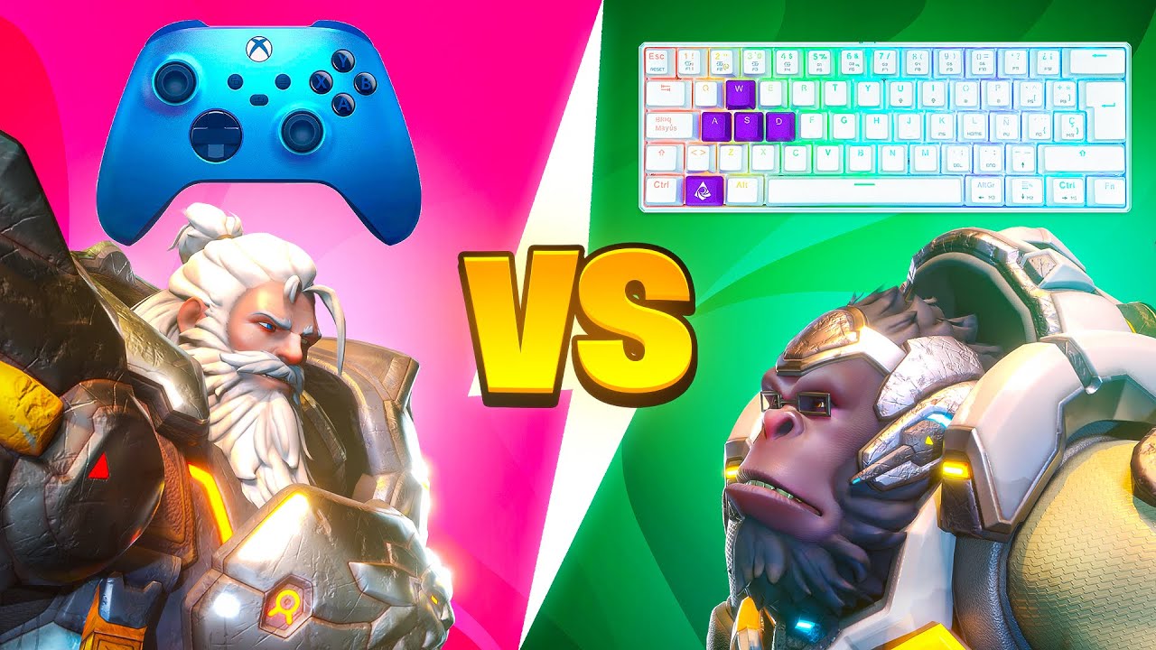 Can The BEST Controller Players Beat Top 500 PC Players on Keyboard in Overwatch 2?