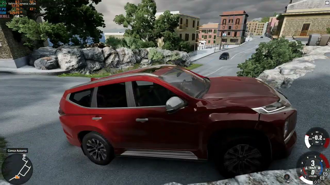 Mitsubishi Pajero Sport in BeamNG.drive