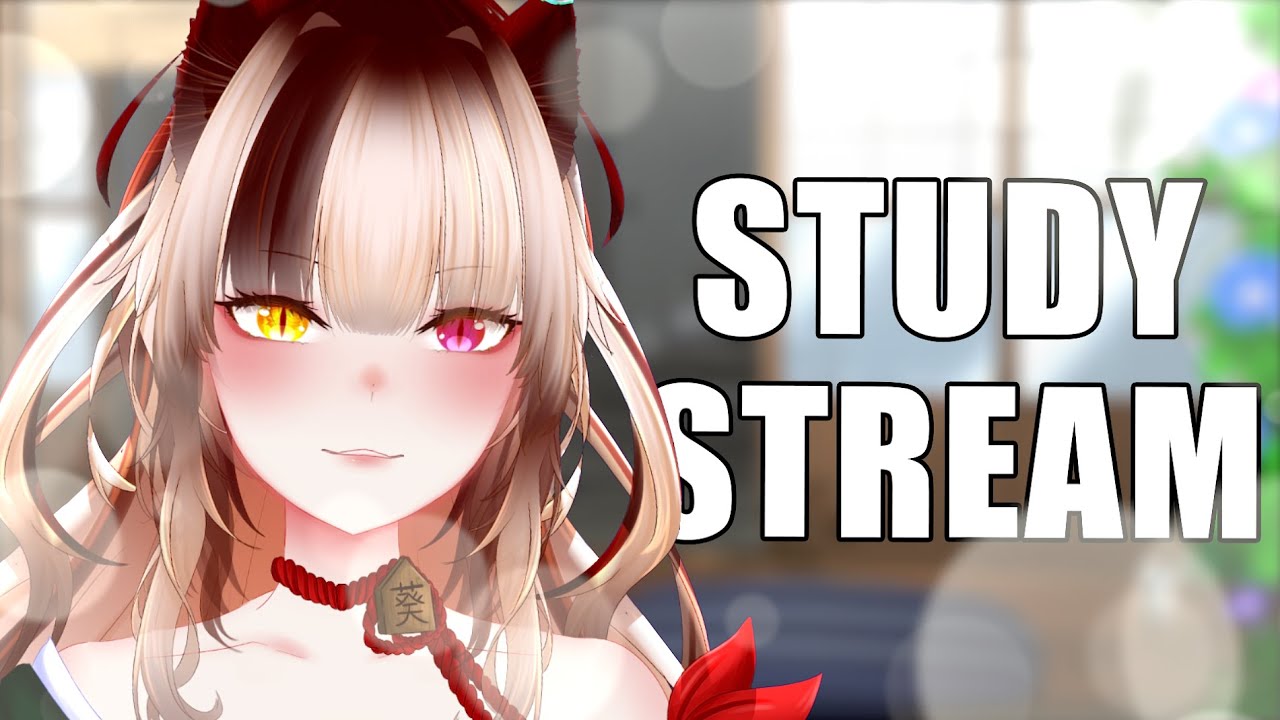 【Study With Me】มาพยายามไปด้วยกันนะคะ📚 | AoiNekomori
