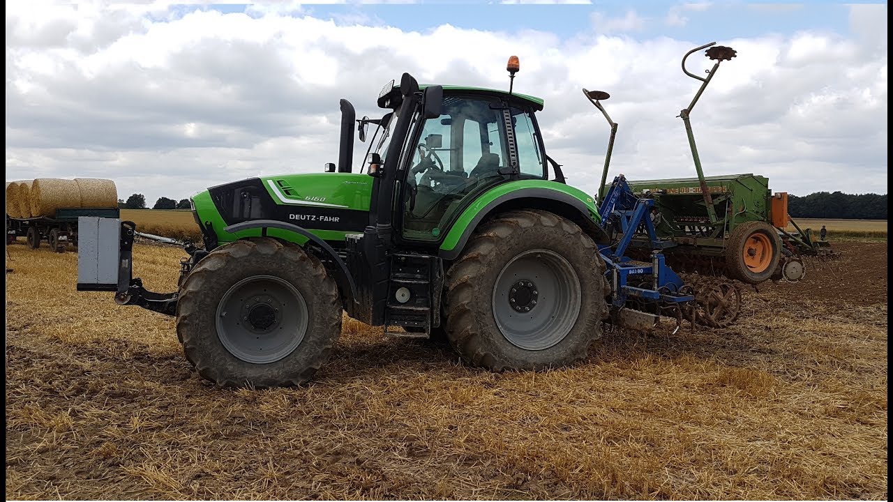 [Cabview] Zwischenfrucht Säen Amazone D8 30 Super + Agrotron 6160