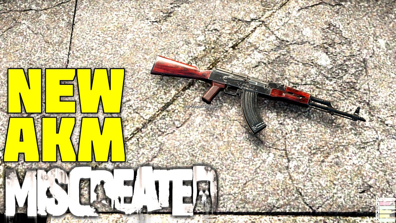 NEW AKM Assult Rifle in Miscreated | Testing Update 42