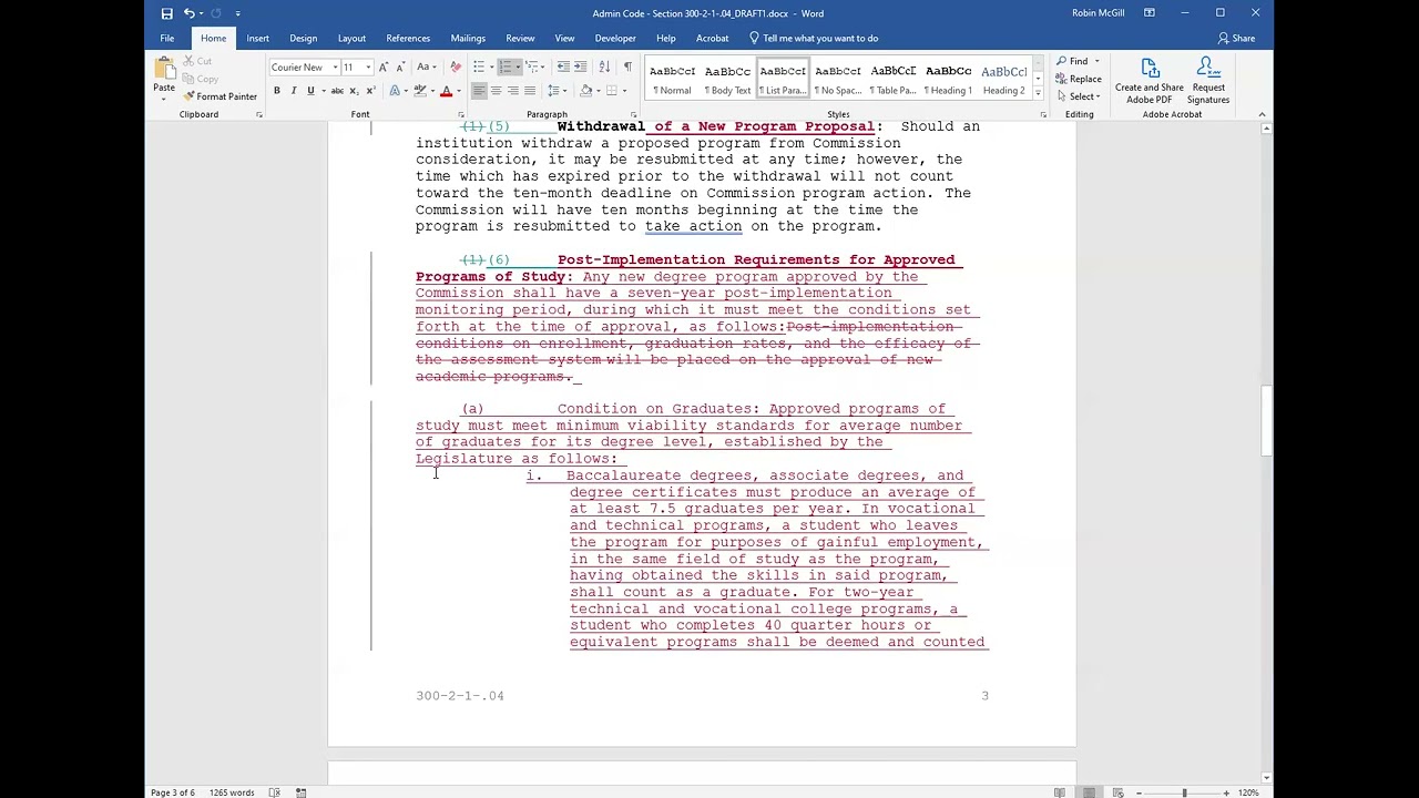 Administrative Procedures Open Forum-Program Review, part 3 (Recorded on 08-02-2022)