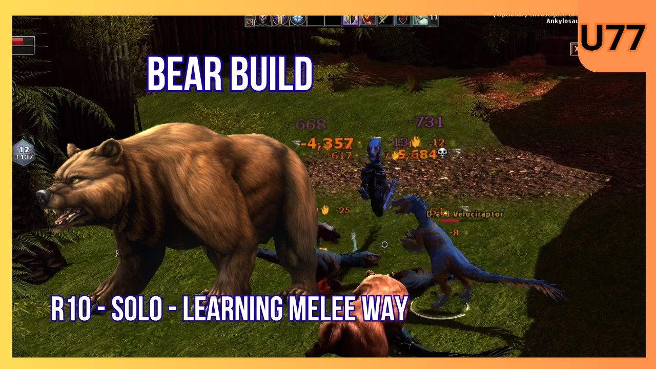 [DDO]Bear Druid - Wild Thing (R10 - Solo)
