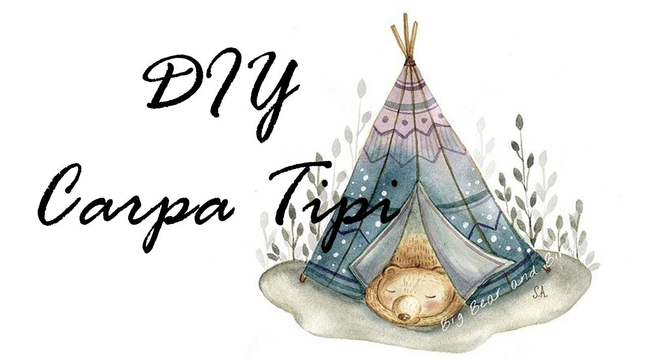 DIY-Carpa Tipi (Tipi Tent)