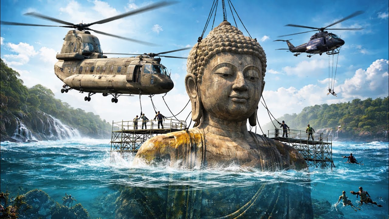 Finding the Lost Titan: Restoring a Colossal Underwater Buddha