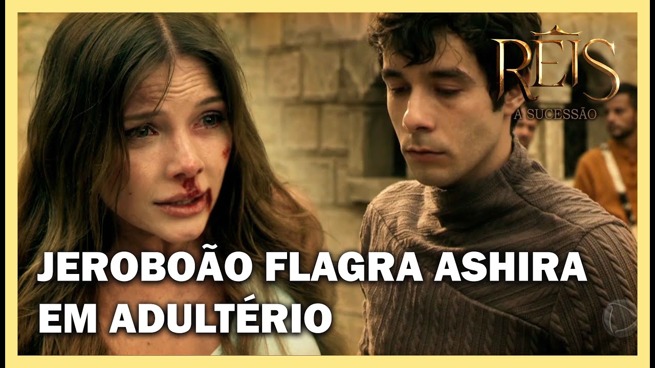 Jeroboão flagra Ashira em adultério e exige apedrejamento | NOVELA REIS