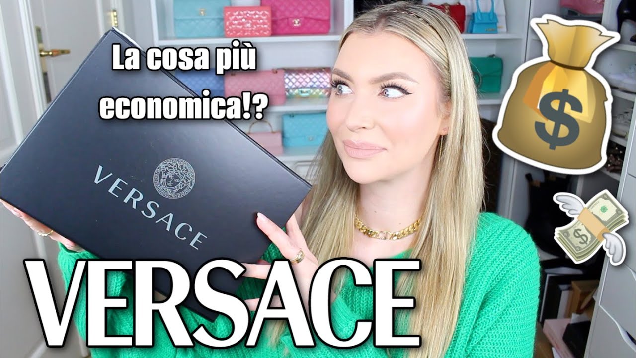 HO COMPRATO LA COSA PIÙ ECONOMICA DA VERSACE!!!!!🤑