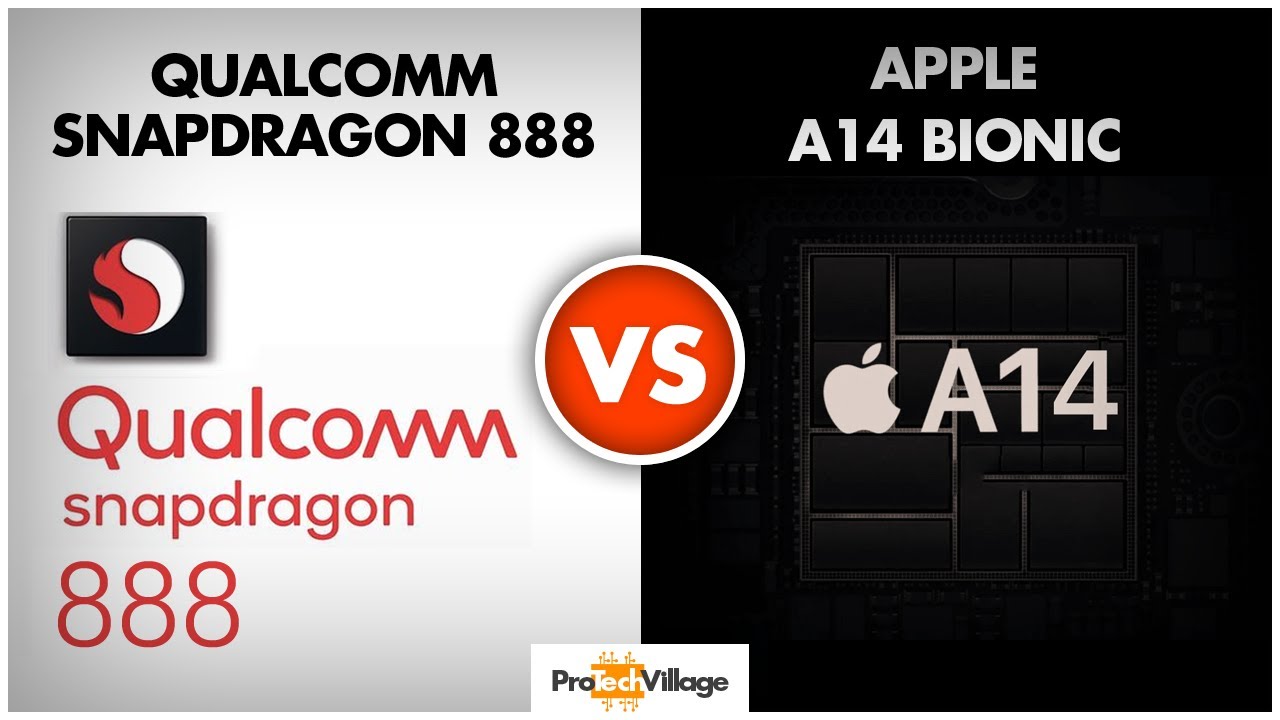 Apple A14 Bionic Chip vs Snapdragon 888 🔥 | Battle of Beasts? 🤔🤔 [HINDI]
