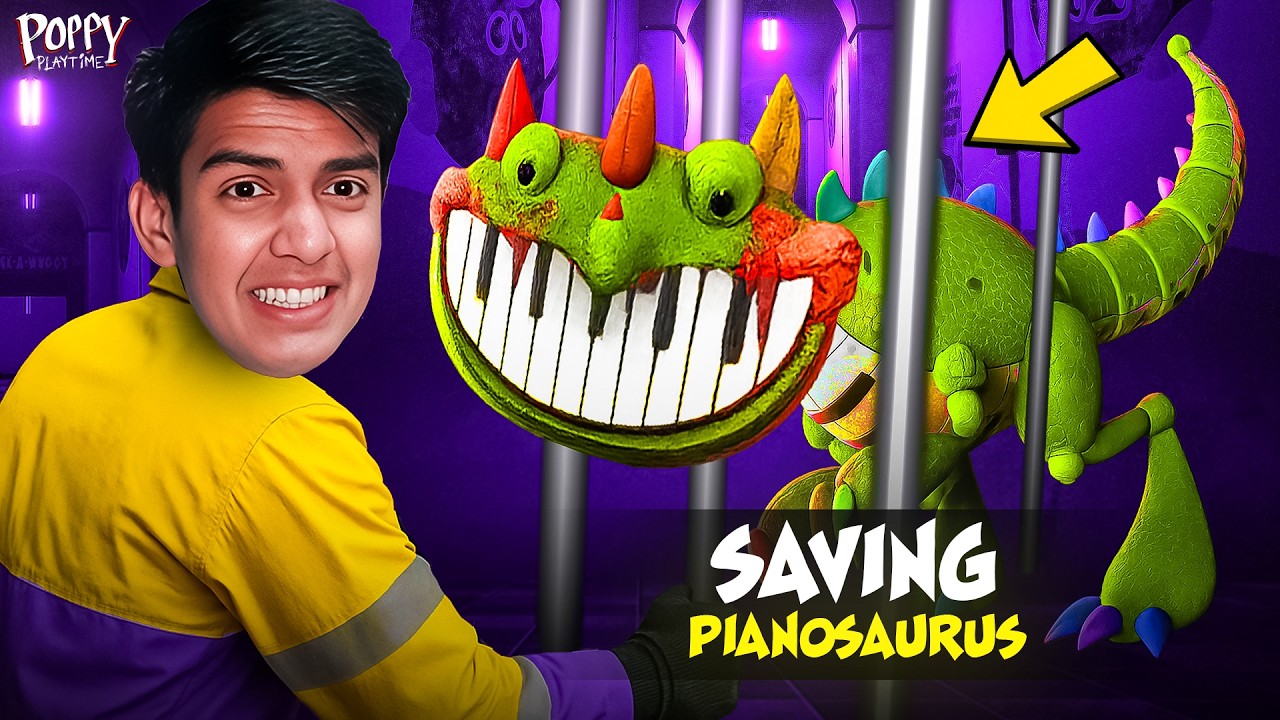 SECRET ENDING Of PIANOSAURUS in Poppy Playtime 5 (Unofficial)