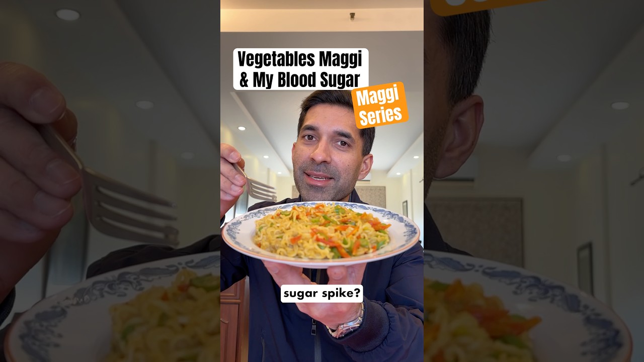 EP75: Vegetables Maggi & My Blood Sugar! | Maggi Series