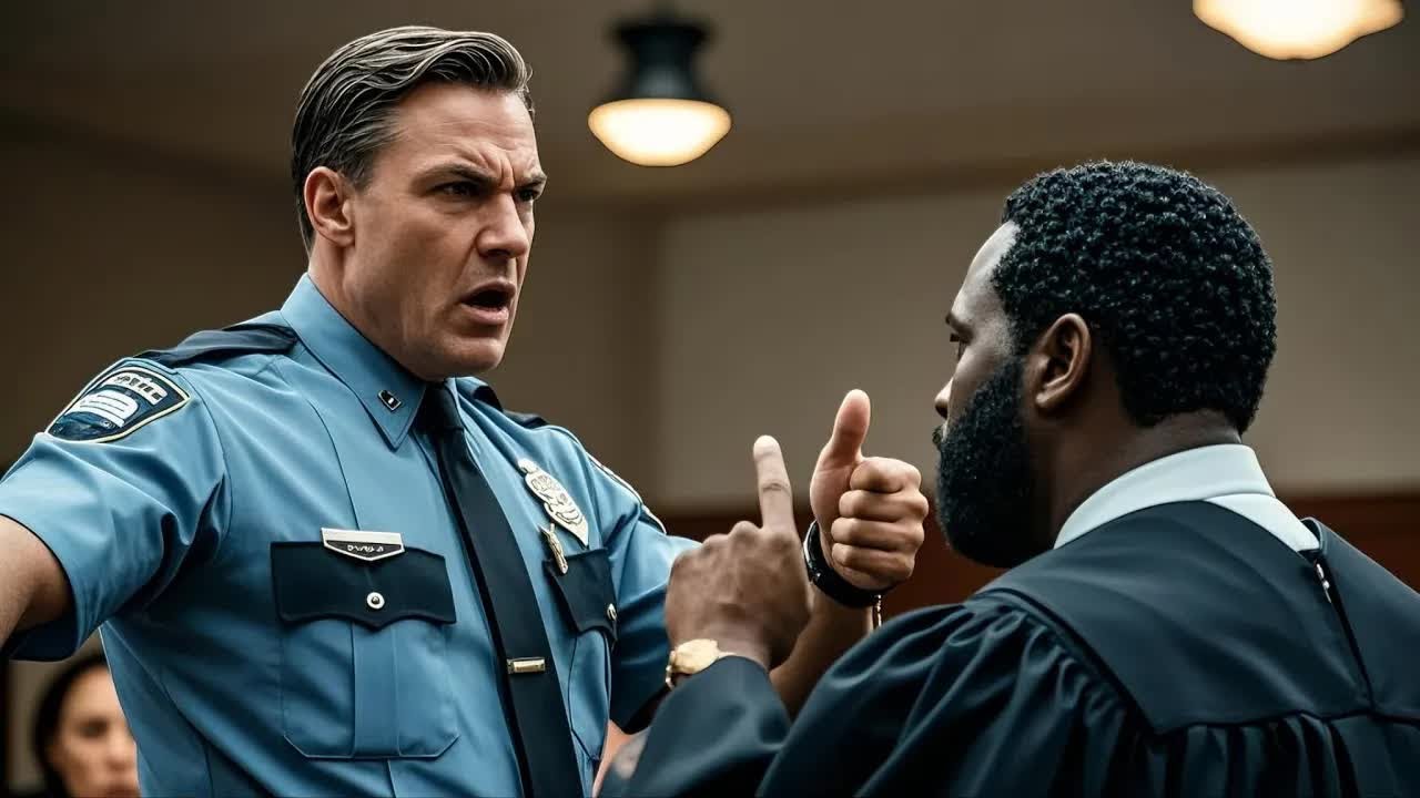 ARROGANT Cop MOCKS SHORT Black Judge, SHOCKED When He PROVES His Authority!.