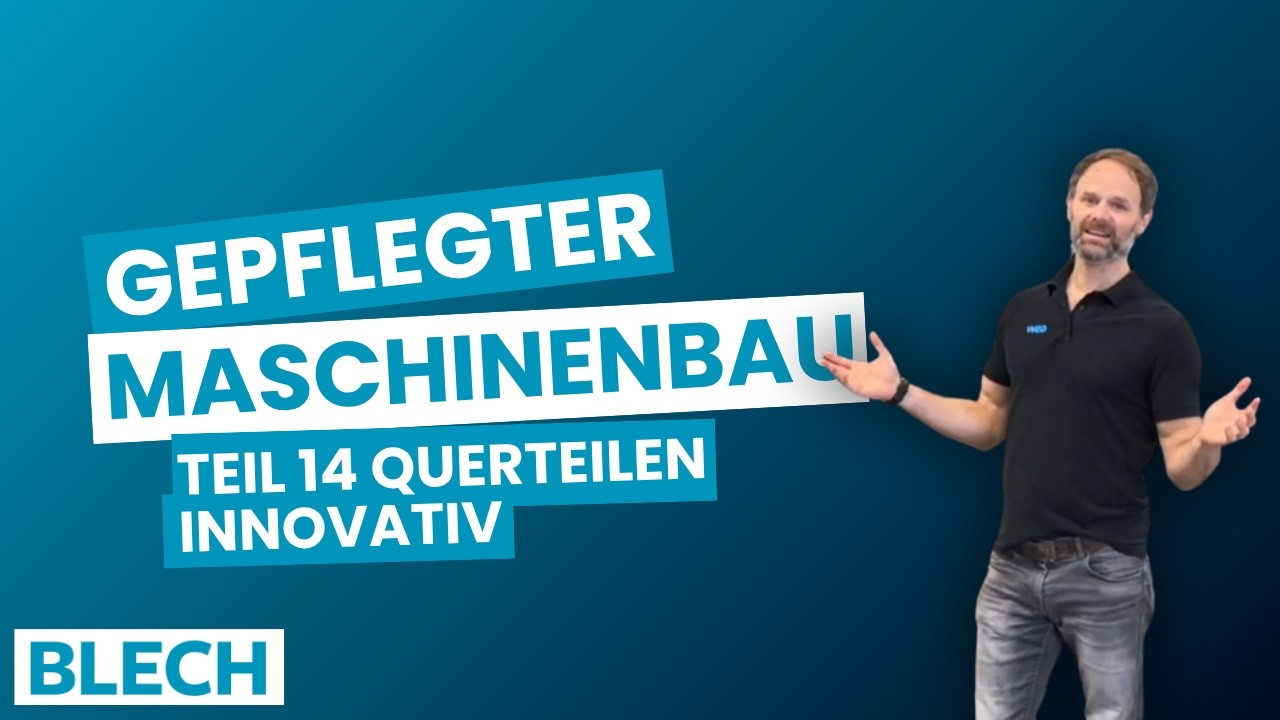 Gepflegter Maschinenbau – Teil 14: Clevere Lösung für eine 20 m Querteilanlage