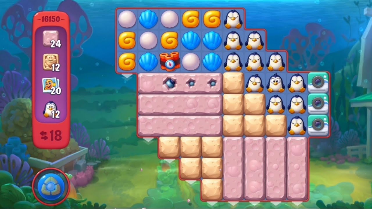 Fishdom 16150 Hard Level - NO 💣🧨💥 - The Last Level on 23/04/2025 @dvaushka