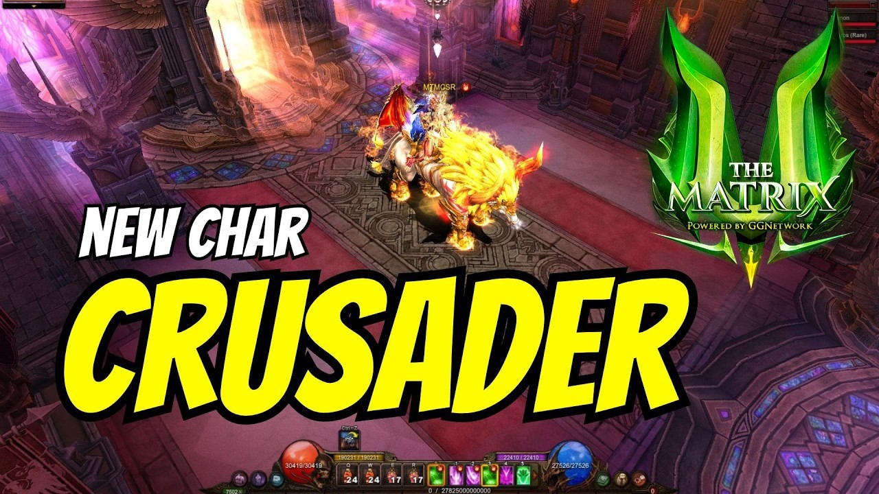 New Character: Crusader (Paladin) Mu The Matrix [MuOnline]