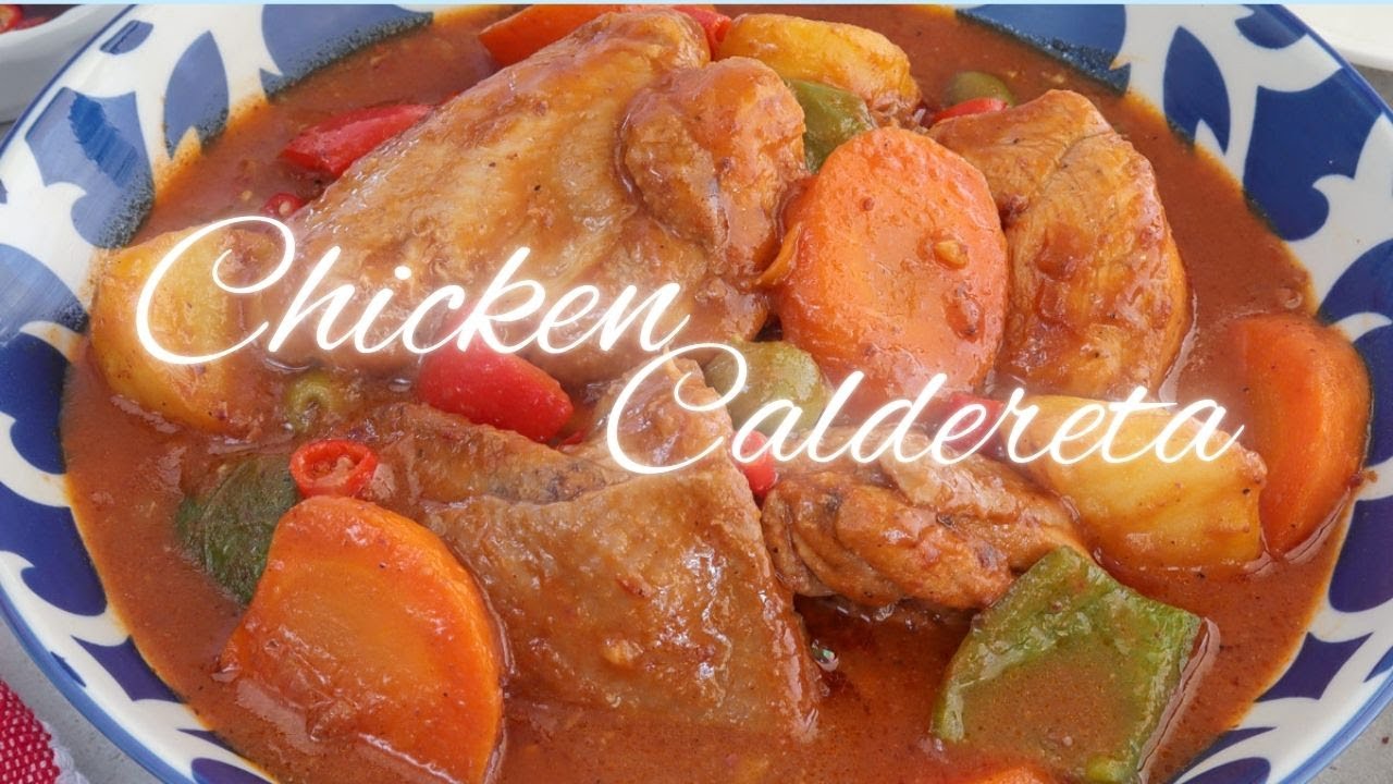 Chicken Caldereta | Kalderetang Manok